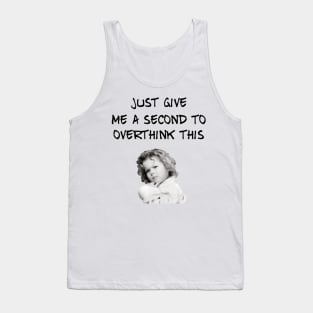 Shirley Temple Overthinking Tank Top